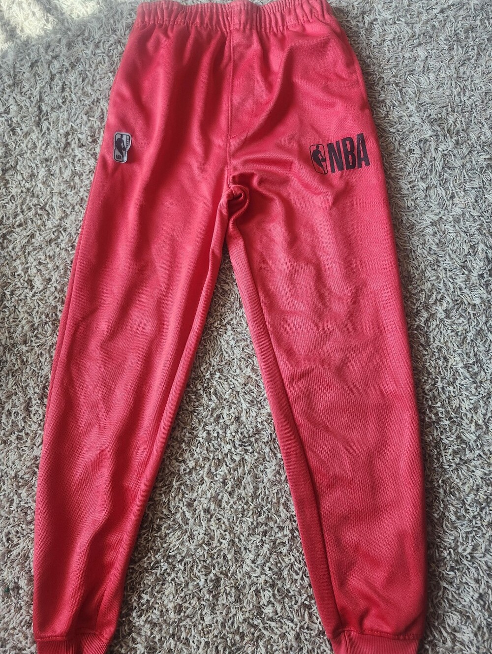 NBA Kids Red Jogger Sweatpants